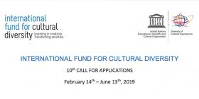Fonds international pour la diversité culturelle de l’UNESCO – Appel à projets
